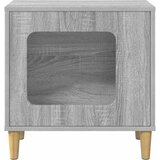  Mačja Kuća Siva Sonoma 51 x 30 x 52 cm Konstruirano drvo | shoptok.hr