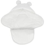MeowBaby Bela zavijalka za dojenčke bouclé 45x80 cm - | Shoptok.si