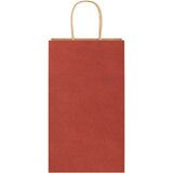  Papirnate vrećice 250 kom s ručkama crvene 21x11x36 cm | shoptok.hr