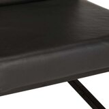  Fotelja od prave kože crna | shoptok.hr
