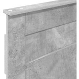  Uzglavlje s uzglavljem Betonski sivi 75 cm Konstruirano drvo | shoptok.hr