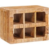 vidaXL Stalak za vino Smeđa 44 x 30 x 35 cm Čvrsto drvo manga Cijene