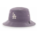 47 Brand Šešir Los Angeles Dodgers boja: ljubičasta, pamučni