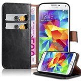 Cadorabo Case, združljiv s Samsungom v grafitni črni barvi - zaščitni pokrov z magnetnim zapiranjem, stoječo funkcijo in režo za kartico, (20569630) Cene