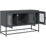 vidaXL TV ormarić antracit 100,5x39x60,5 cm hladno valjani čelik | shoptok.hr