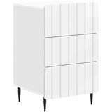 Noćni ormar s ladicama Bijela visokog sjaja 43x 41 x 68 cm | shoptok.hr