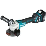 Makita kotni brusilnik 18V​125mm 2 x 5,0Ah li-ion reg bldc etui makpac DGA513RTJ, (21381720)