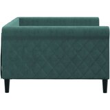 vidaXL Dnevni krevet tamnozeleni 100 x 200 cm baršunasti | shoptok.hr