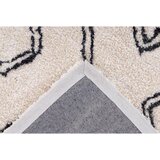 Kayoom PREPROGA Z VISOKIM FLOROM 120/170 cm bela | Shoptok.si