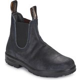 Blundstone Polškornji ORIGINAL CHELSEA BOOTS WAXED SUEDE Modra Cene