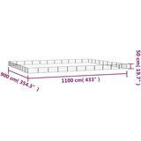  Ograda za pse s 40 panela crna 100 x 50 cm čelik obložen prahom | shoptok.hr