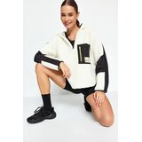 TRENDYOLMILLA Ženski duks Thmaw24Sw00009, Krem | Eponuda.com