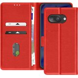 AVIZAR Denarnica ovitek za Google Pixel 9a serije Chesterfield z zrnatim vzorcem in funkcijo stojala, Rdeča, (5000190661) | Shoptok.si
