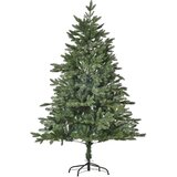 HOMCOM božično drevo PVC, PE, kovina Ø105 x 150V cm zeleno, (5000242556) | Shoptok.si