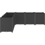  Vrtna sadilica crna 160 x 160 x 53 cm PP | Eponuda.com