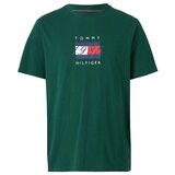 Tommy Hilfiger Majice & Polo majice LINEAR FLAG GRAPHIC TEE Zelena Cene