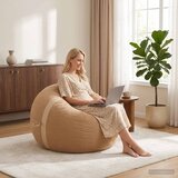  Stolica s mahunama Bež 95 x 93 x 71 cm Sherpa Cijene