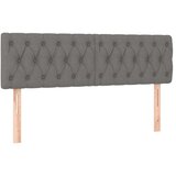  Box spring postelja z vzmetnico temno siva 160x200 cm blago, (20790486) | Shoptok.si