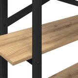  Polica Umjetnički hrast 100 x 33,5 x 102 cm Konstruirano drvo | shoptok.hr