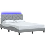  Okvir kreveta s LED-om bez madraca 120 x 200 cm od tkanine | Eponuda.ba