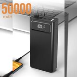 XO Prenosna baterija XO-PR125 PowerBank 50000 mAh 2A 4x USB - črn | Shoptok.si