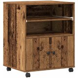  Držač za printer Staro drvo 60 x 48 x 74 cm Konstruirano drvo | Eponuda.ba