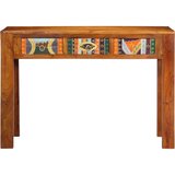 vidaXL Konzolna mizica 110x35x75 cm trden akacijev les | Shoptok.si