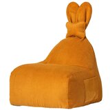 The Brooklyn Kids Oker rumena otroška vreča za sedenje Funny Bunny – Cene