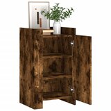  Komoda boja dimljenog hrasta 45x35x75 cm konstruirano drvo | shoptok.hr
