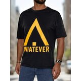 DStreet T-shirt męski z nadrukiem czarny | shoptok.hr