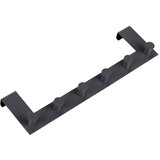 Wenko Črn kovinski obešalnik za vrata 39 cm Celano – | Shoptok.si