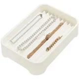 bijeli organizator za nakit Eco Bin, 28,12 x 19,23 cm
