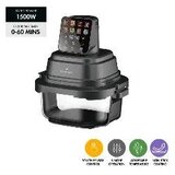 Just Perfecto JP-AF4GL staklena friteza na vrući zrak 1500 W, 1,5 L + 4 L | shoptok.hr