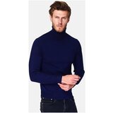 Le Cachemire Français Puloverji CF-87_BLEU_NUIT Modra | Shoptok.si