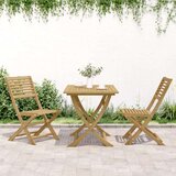  Sklopive vrtne stolice 2 kom 48 5x61 5x87 cm od drva bagrema | shoptok.hr
