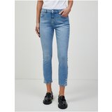 Orsay Light Blue Shortened Skinny Fit Jeans - Women | shoptok.hr