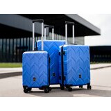 Hoffmanns 3-delni set kovčkov Butterfly, 09213, middle blue | Shoptok.si