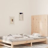 Maison Chic stensko posteljno vzglavje - vzglavna omarica - nočna omarica 95,5x3x90 cm trdna borovina, (21705405) | Shoptok.si