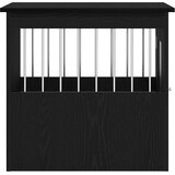 Namještaj za pseću kabinu crni hrast 45x62x59 cm inženjerski drvo | shoptok.hr