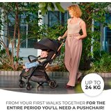 Kinderkraft otroški voziček apino™ dove grey | Shoptok.si