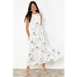 Trendyol Ecru Shift Halter Neck Shally Maxi Woven Dress Cijene