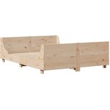  Okvir kreveta bez madraca 140 x 190 cm od masivne borovine | shoptok.hr