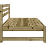  Srednja vrtna sofa 120 x 80 cm od impregnirane borovine | shoptok.hr