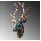 Wallity zidna dekoracija Deer, 26x38x17cm, Zlatna boja | ePonuda.com