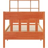  Okvir kreveta bez madraca voštano smeđi 75 x 190 cm od borovine | shoptok.hr