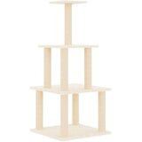  Penjalica za mačke sa stupovima za grebanje krem 111 cm | shoptok.hr