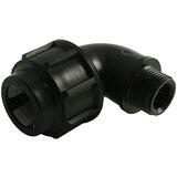  Kotni adapter iz HDPE (premer: 25 mm, zunanji navoj: ¾-palčni, polietilen) Cene
