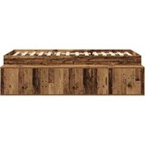  Krevetna konstrukcija s ladicama Umjetnički hrast 70 x 190 cm | shoptok.hr