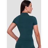 GymBeam ženska majica Ignite Cropped Dark Green 92191