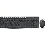 Logitech TIPKOV.+MISKA BREZZ.MK235 BLACK cene